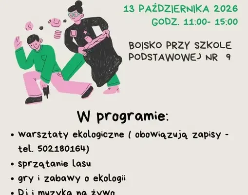 Jastrzębie-Zdrój: „Pomaluj świat na zielono” – ekologiczna akcja już 13 i 18 października