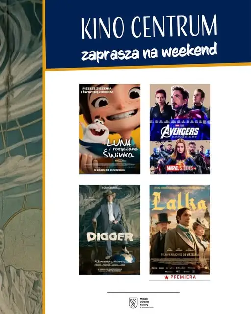 Weekendowe seanse w Kinie Centrum – sprawdź repertuar!