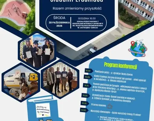 Konferencja Erasmus+ w szkole – 28 października 2026