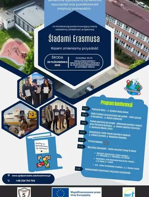 Konferencja Erasmus+ w szkole – 28 października 2026